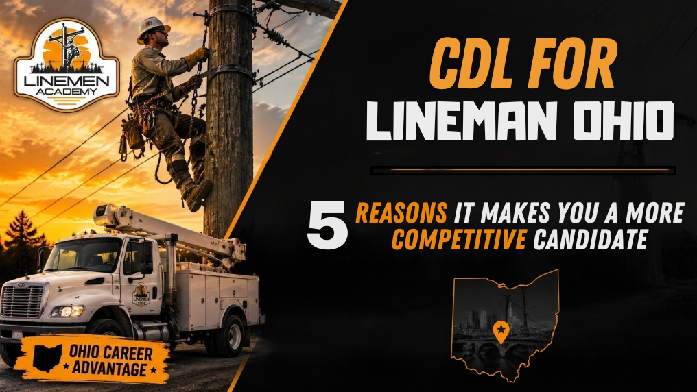 CDL for Lineman Ohio 5 Reasons It Makes You a More Competitive Candidate